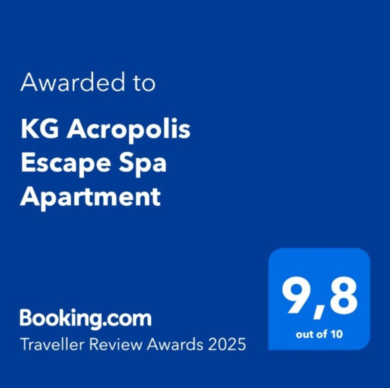 Kg Acropolis Escape Spa Apartment Athens Exterior photo